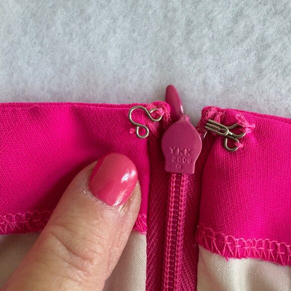 AMANDA UPRICHARD Hot Pink Mini Sundress - Picture 9 of 11